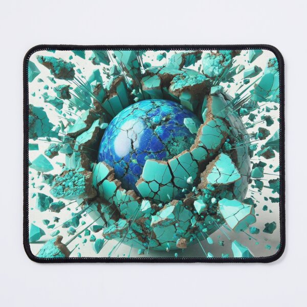 Item preview, Gemstones of The world Turquoise with core of Lapis  designed and sold by ZulryLifestyles.