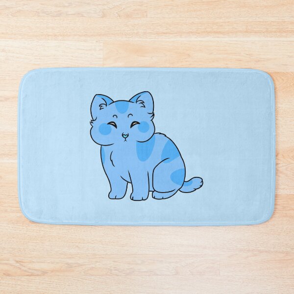 Item preview, Blue Chibi Cat designed and sold by WindyFizz.