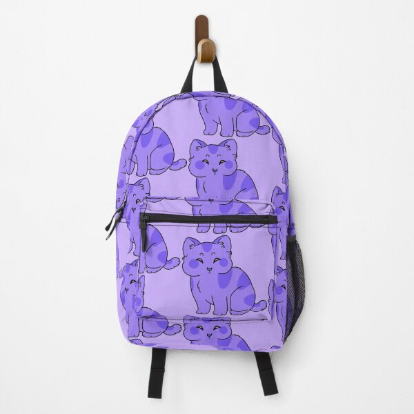 Item preview, Purple Chibi Cat designed and sold by WindyFizz.