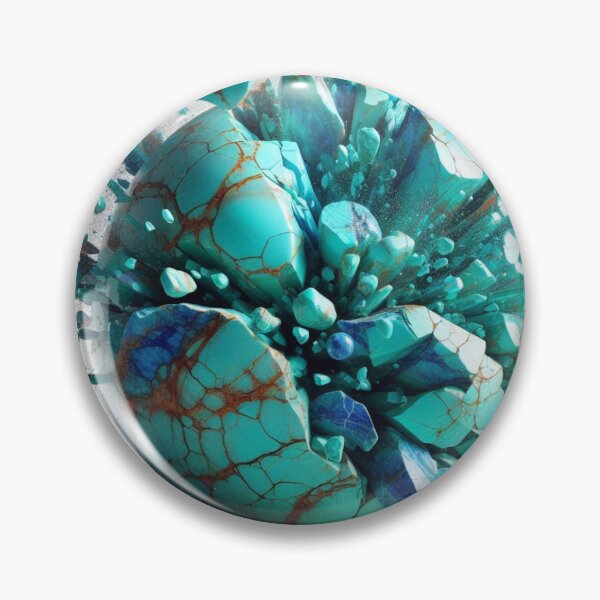 Item preview, Gemstones of the world Turquoise with lapis core  designed and sold by ZulryLifestyles.