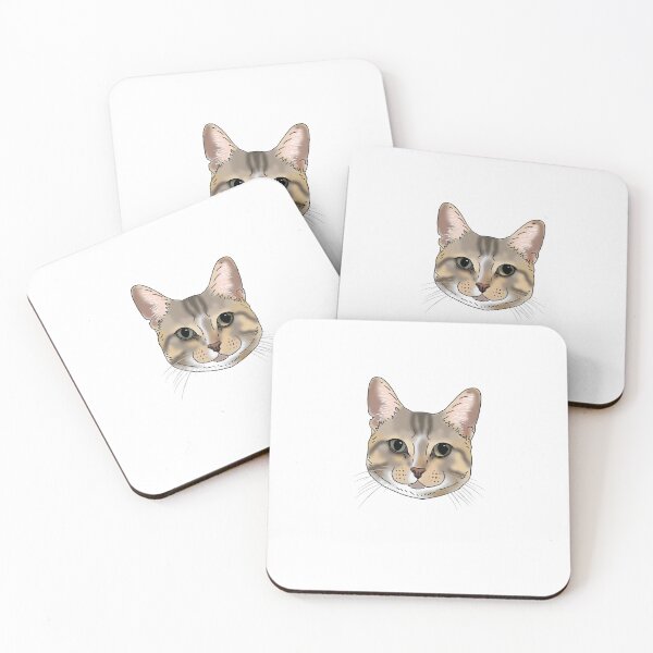 Item preview, Squirrel the Street Cat designed and sold by ThatRescueGirl.