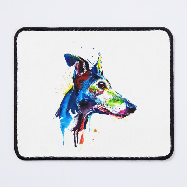 Item preview, Greyhound Dog Colorful Art designed and sold by doodIllustrate.