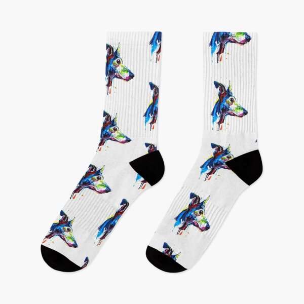 Item preview, Greyhound Dog Colorful Art designed and sold by doodIllustrate.