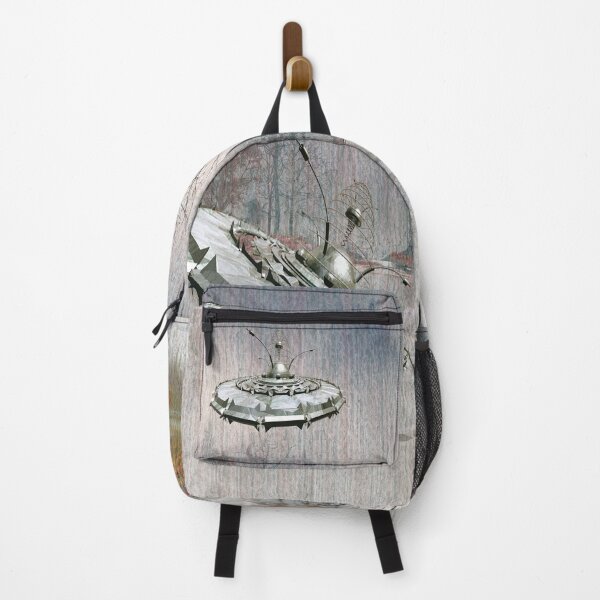 Item preview, Alien Spaceship River Landing Sc-Fi Fantasy Art designed and sold by Lifestyle by Croff.