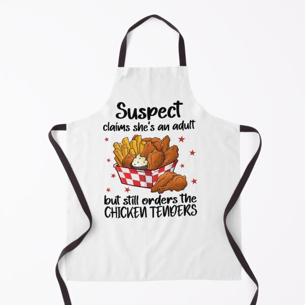 Item preview, Suspect claims she's an adult But Still Order Chicken Tenders designed and sold by vintagearttee.