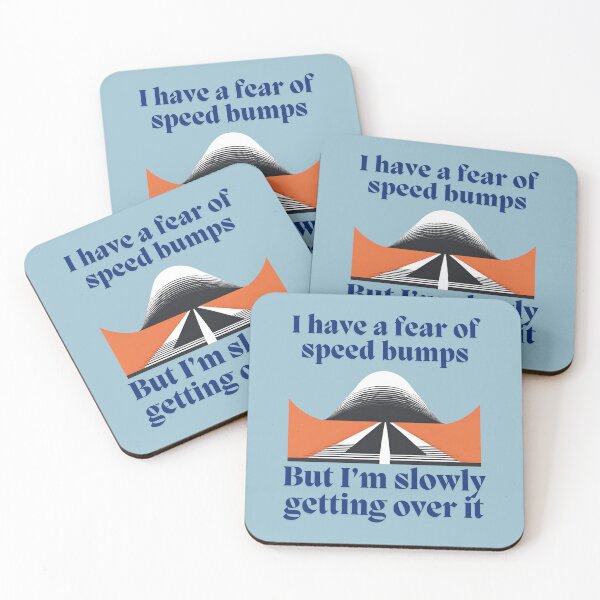 Item preview, Funny i have a fear of speed bumps | Merch & More designed and sold by PrintPixDesigns.