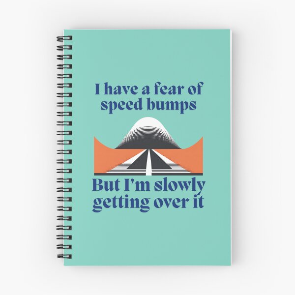 Item preview, Funny i have a fear of speed bumps | Merch & More designed and sold by PrintPixDesigns.
