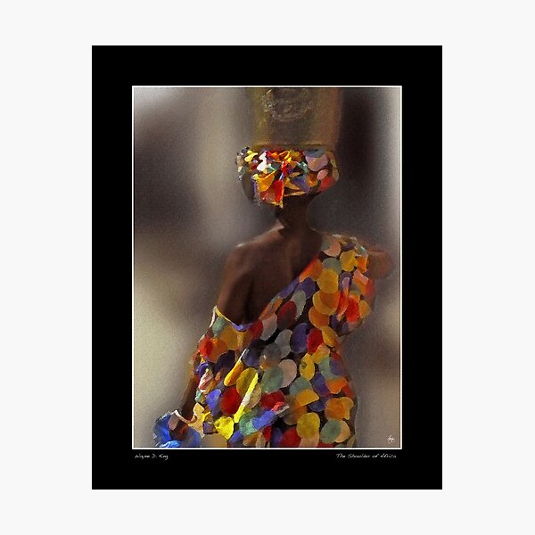 The Shoulder of Africa Poster Photographic Print