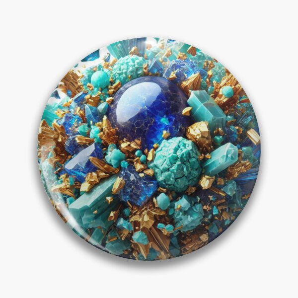 Item preview, Gemstones of the world Tanzanite's turquoise gold quartz  designed and sold by ZulryLifestyles.