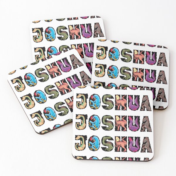 Item preview, Joshua - Dinosaur Letters designed and sold by alphatoons.