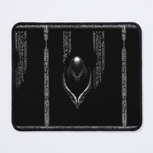 Item preview, Ancient Alien Scriptures: Black and White Art designed and sold by Skolyak.