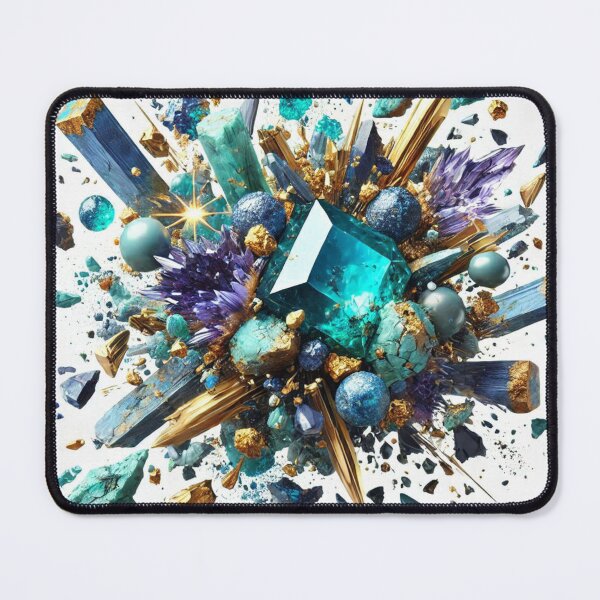 Item preview, Gemstones of The world Tanzanite's turquoise gold crystals designed and sold by ZulryLifestyles.
