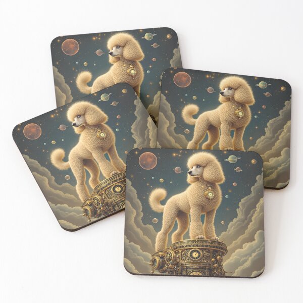 Item preview, Poodle with Quantum Pendant designed and sold by HabitableMoons.
