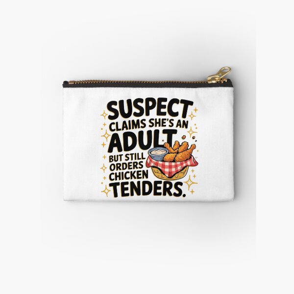 Item preview, Suspect claims she's an adult But Still Order Chicken Tenders designed and sold by vintagearttee.
