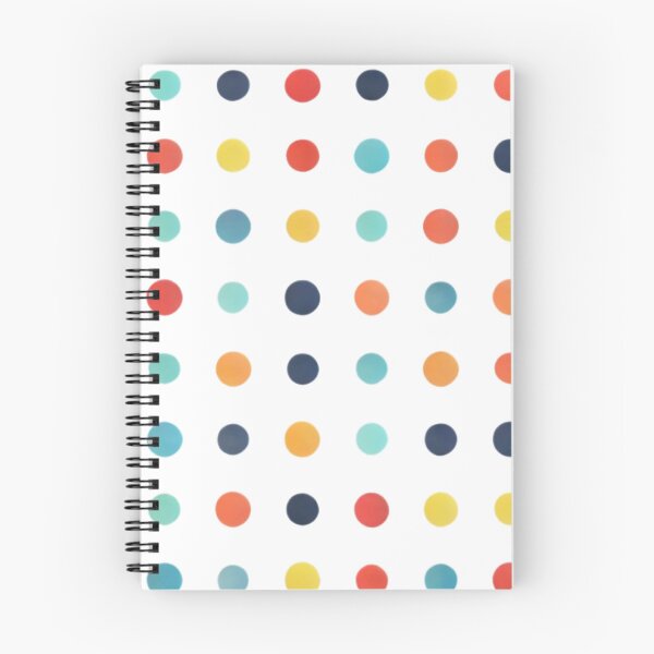 Item preview, Minimalist Colorful Polka Dot Pattern - Modern Fabric and Home Decor Design designed and sold by SakuraJapanArt.