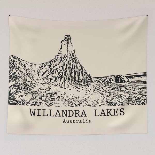 Item preview, Willandra Lakes Region - Australia designed and sold by Lakeric Cityscapes.