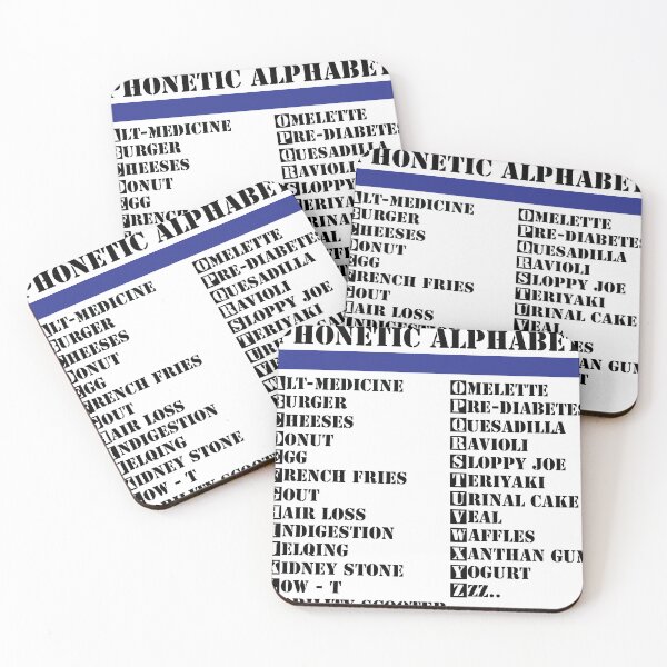 Item preview, Gravy Seals Phonetic Alphabet designed and sold by tetheredeye.