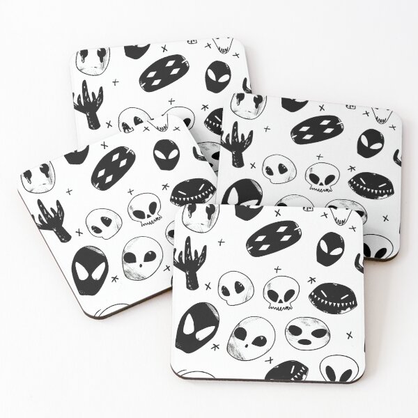 Item preview, Playful Extraterrestrial Skull Art designed and sold by Skolyak.