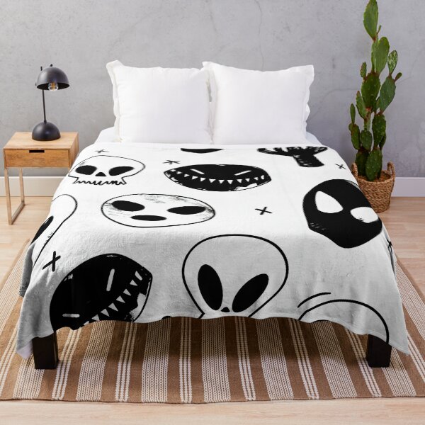 Item preview, Playful Extraterrestrial Skull Art designed and sold by Skolyak.