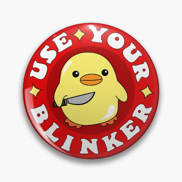 Item preview, Use Your Blinker Red designed and sold by kubloc.