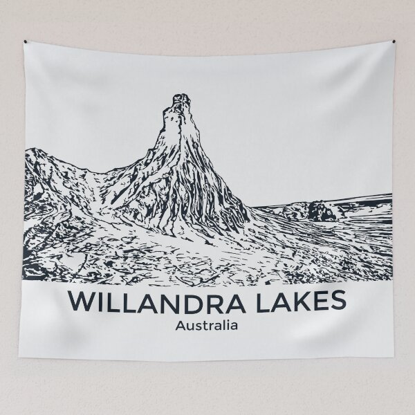 Item preview, Willandra Lakes Region - Australia designed and sold by Lakeric Cityscapes.