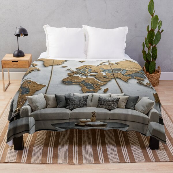 Item preview, Luxury World Wall Art designed and sold by yaser1234.