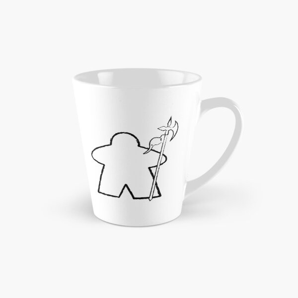 Item preview, White Halberdier Meeple! designed and sold by BaronsGames.