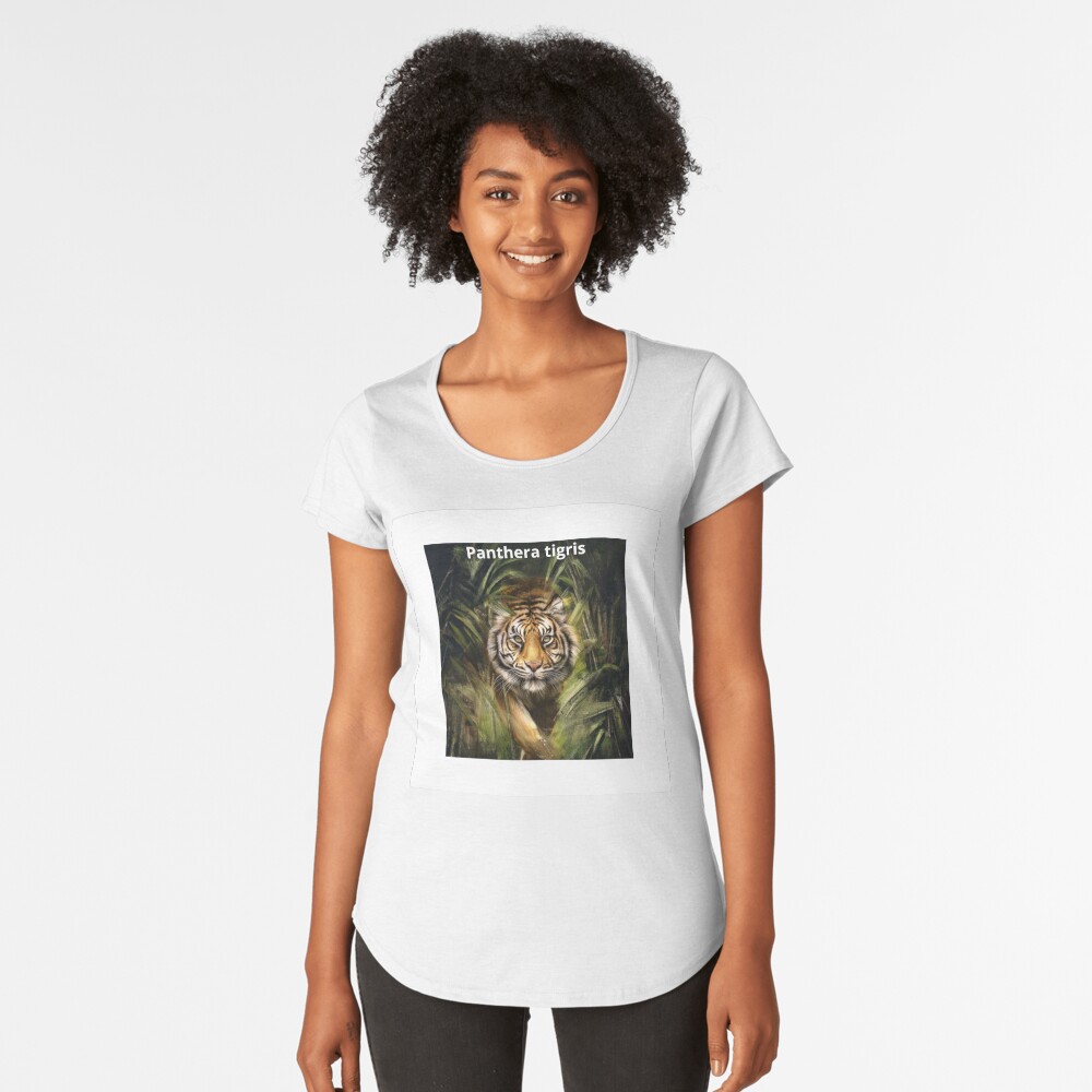 Aperçu de l'œuvre T-shirt premium échancré créée et vendue par charlolo.