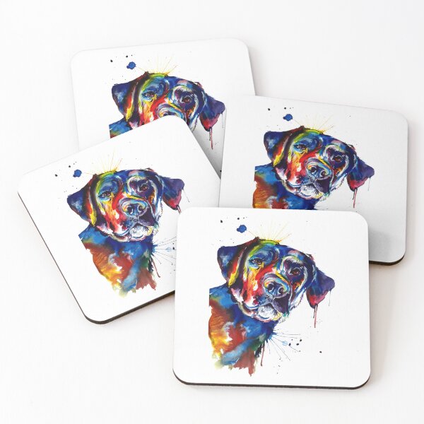 Item preview, Labrador Retriever Dog Colorful Art designed and sold by doodIllustrate.