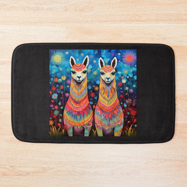Item preview, Pair of Llamas Pop Art designed and sold by Kristylynn757.