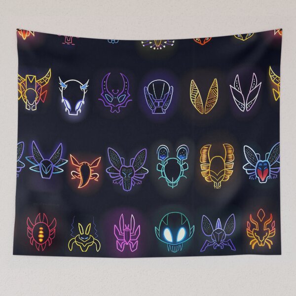 Item preview, Neon Insectoid Masks: Futuristic Glow designed and sold by Skolyak.