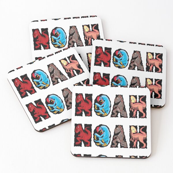 Item preview, Noah - Dinosaur Letters designed and sold by alphatoons.
