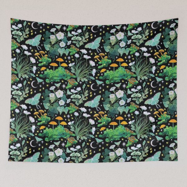 Item preview, Mossy Midnight Garden designed and sold by JessicaWCooper.