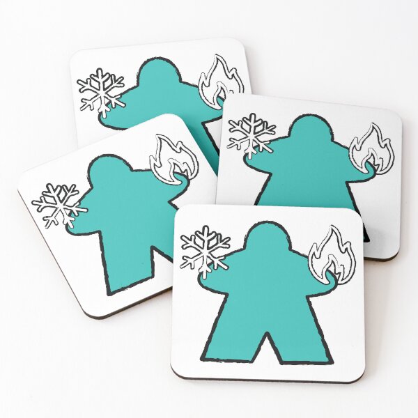 Item preview, Turquoise Elementalist Meeple! designed and sold by BaronsGames.