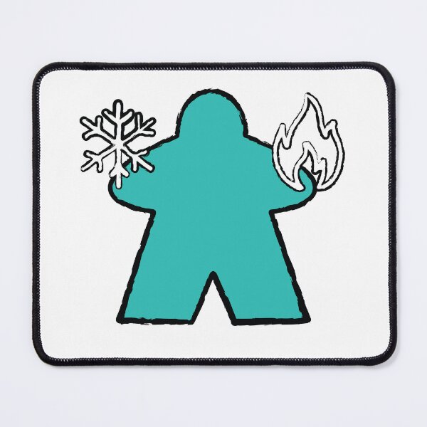 Item preview, Turquoise Elementalist Meeple! designed and sold by BaronsGames.