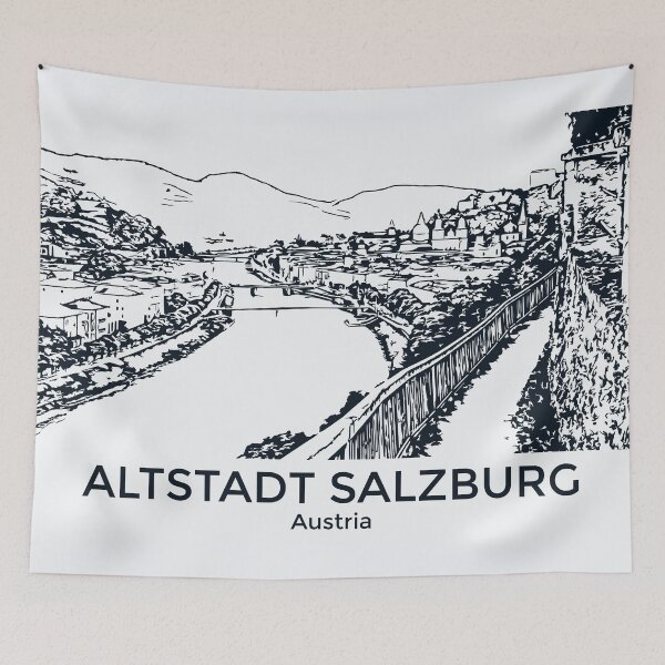 Item preview, Altstadt Salzburg - Austria designed and sold by Lakeric Cityscapes.