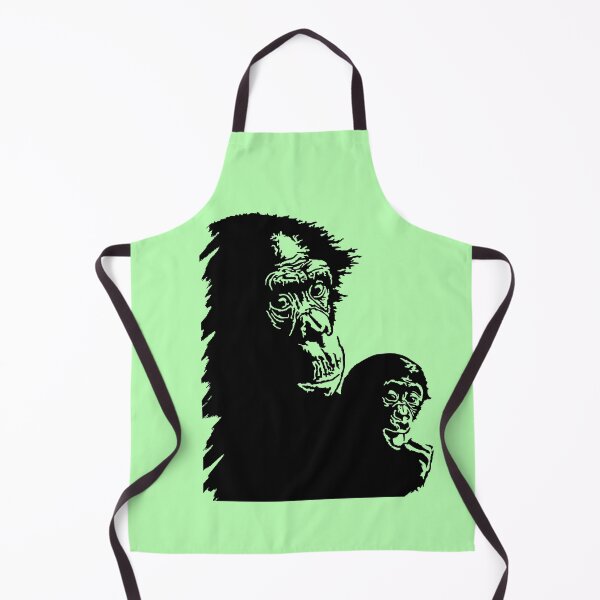 Item preview, Bonobo Mom and Infant designed and sold by BLACKPALMDESIGN.