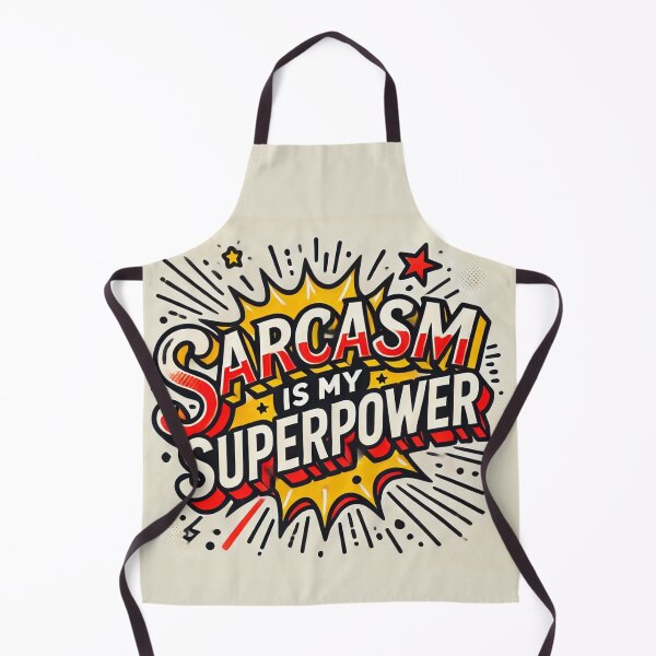 Item preview, Sarcasm is My Superpower: Bold and Playful Typography designed and sold by KittyKatto.