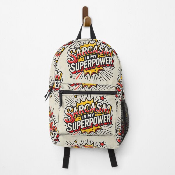 Item preview, Sarcasm is My Superpower: Bold and Playful Typography designed and sold by KittyKatto.