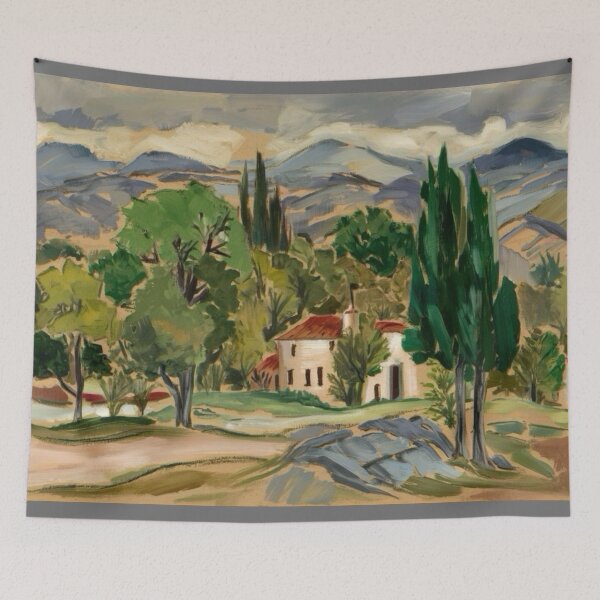 Item preview, Golden Fields of Provence - Expansive French Landscape designed and sold by CARRAANN.