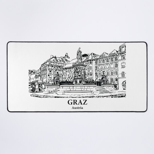 Item preview, Graz - Austria designed and sold by Lakeric Cityscapes.