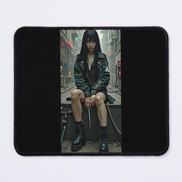 Item preview, Urban warrior III | Cyberpunk Themed Warrior Girl Design designed and sold by Shamrocx.