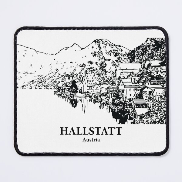 Item preview, Hallstatt - Austria designed and sold by Lakeric Cityscapes.