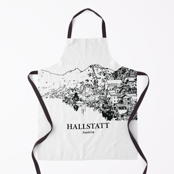 Item preview, Hallstatt - Austria designed and sold by Lakeric Cityscapes.