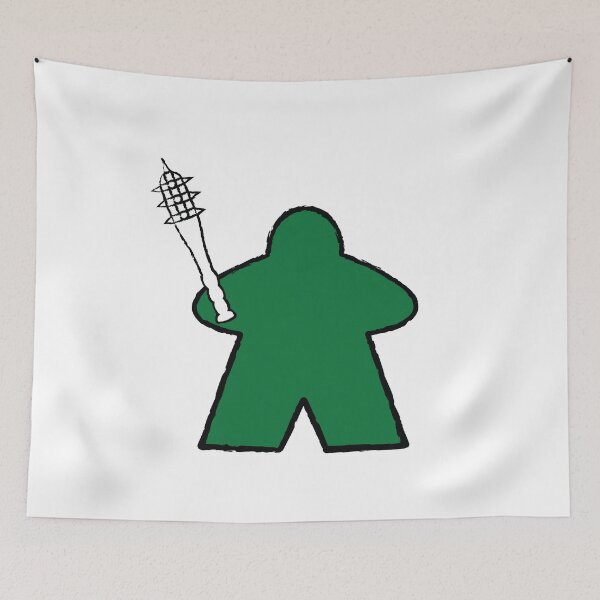 Item preview, Emerald Savage Meeple! designed and sold by BaronsGames.