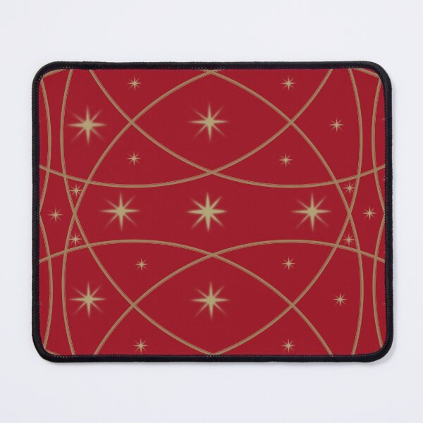 Item preview, Loops & Stars (Red & Gold) designed and sold by La-Chula-Chola.
