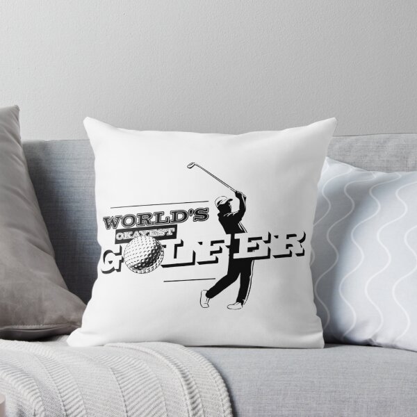 Item preview, World's Okayest Golfer designed and sold by dudelinart.