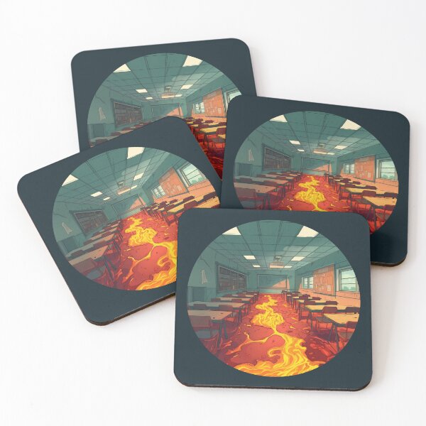 Item preview, Community | The Floor is Lava designed and sold by TV Junkie Shop.