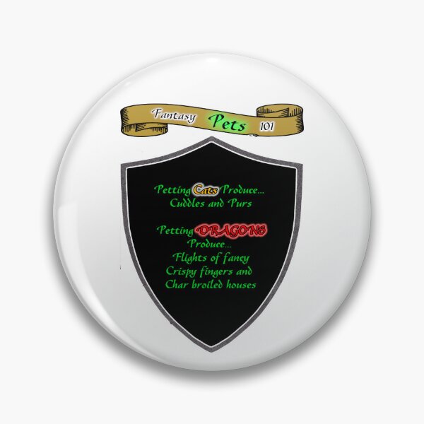 Fantasy Pets 101 Pin