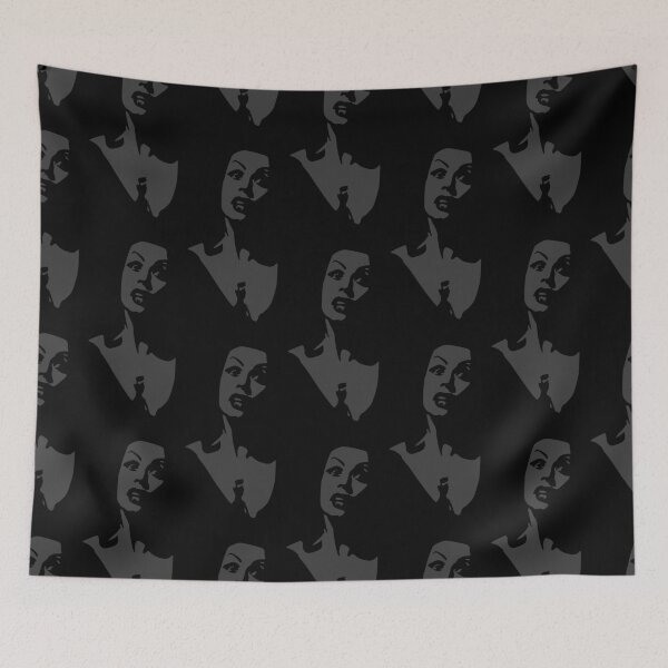 Item preview, black female vampire spooky halloween designed and sold by Gossip Rag.